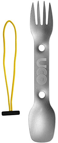 UCO Utility Spork Titan, Silber