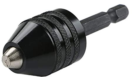 Bestgle 1/4 Convertitore Adattatore con Codolo Esagonale Attacco Rapido Mandrino Autoserrante da 0,3-8 mm Hex Shank Conversione Potenza Keyless Drill Bit