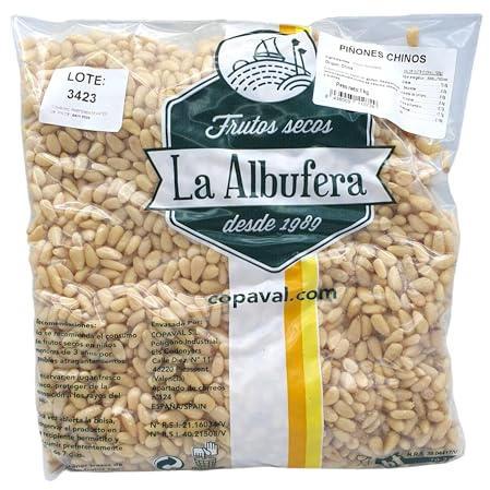 Piñones Naturales - Bolsa de Kilo - Piñones Crudos La Albufera - Piñon Sin Cascara - Piñon de Pino