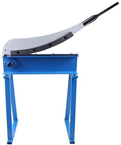 Handhebelschere Hebelschere Blechschere, Handhebelschere Schlagschere Blech Tafelschere Blech Rückholfeder Metall-Cutter Guillotinenschere Metallschere QualitäTsstahl Blechschlagschere Tafelschere