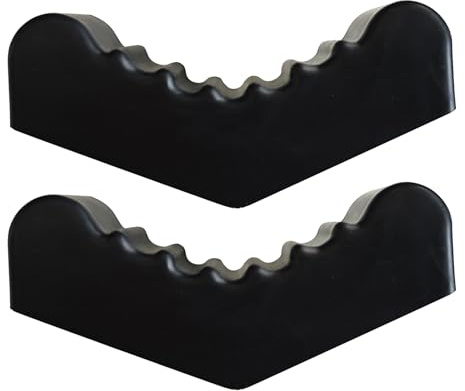 2 Stück Wagenheber Gummiauflage Unterstellbock Gummipuffer Gummiblock hebebühne Auto Zubehör KFZ Für Unterstellböcke 6T