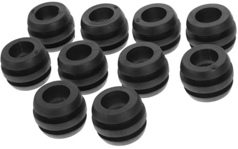 Toddmomy 16pcs Table Football Rubber Bumpers Football Machine Bumper Accessories Rubber Gaskets Replacement Parts Used in Boys and Girls