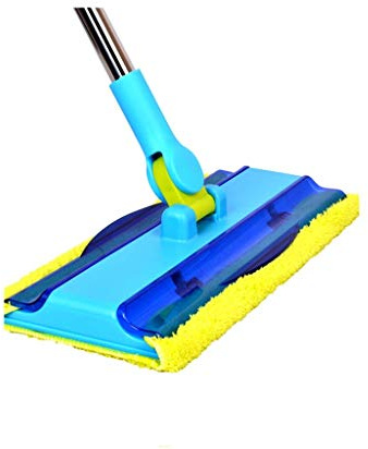 Mop mazor y Seca Varilla de Acero Inoxidable de Doble propósito rotando el Piso de trapeador rápido trapeador mágico mágico conmemoración día Mejor Vida Aqiong