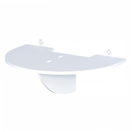 MOLUCKFU Mensolina Muro Porta Proiettore Senza Perforazione Supporto Appeso Resistente e Flessibile per Organizer Parete e Scaffalatura Casa