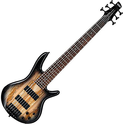 Ibanez GSR206SMNGT - Spalted Maple Top Natural Grey Burst