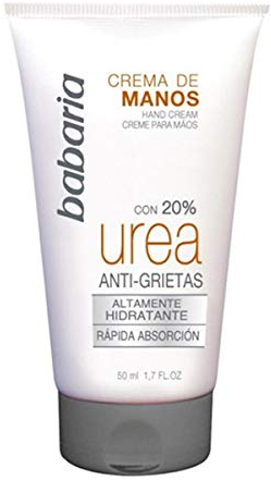 Babaria - Crema de manos anti-grietas, 50 ml