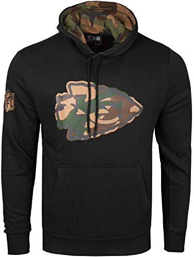 New Era Fleece Hoody - NFL Kansas City Chiefs schwarz - M
