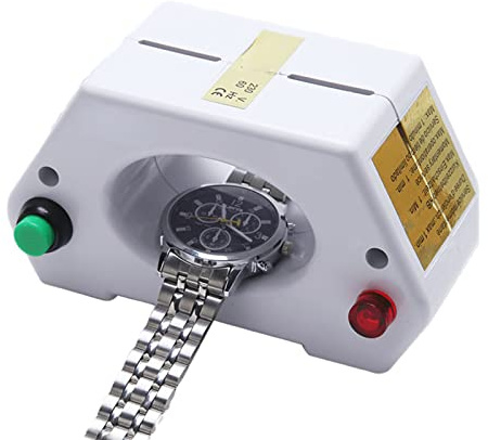 DAUERHAFT Guarda Il smagnetizzatore correggere l'ora per Watchmakers EU Plug 25 per Diversi Tipi di Orologi