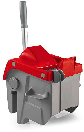 detercenter, Strizzatore a Piastra Boost rosso Filmop riduce gli sforzi del 50% pressa e asciuga moci professionali e frange lavapavimenti da 40 cm.