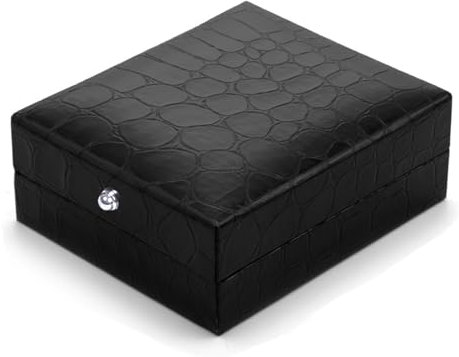 Manschettenknopf-Box Stil A, Manschettenknopf-Box Pu Manschettenknopf Box 70X35 MM