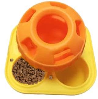 Luckxing Hundeball Mit Zahnpflege, Schleckball Für Hunde Leckerli Ball Hund Schnüffelball Für Hunde Hundespielzeug Ball Langlebiges Interaktives Leckerli Spielzeug Hund Befüllbares Hundespielzeug