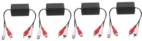 HOMSFOU 4stücke Kraftvoller Rauschisolator Für Auto Effektiver Noise Filter Zur Verbesserung Der Klangqualität Langlebig Und Zuverlässig Für Car-Audio-systeme Und Störungsfreies