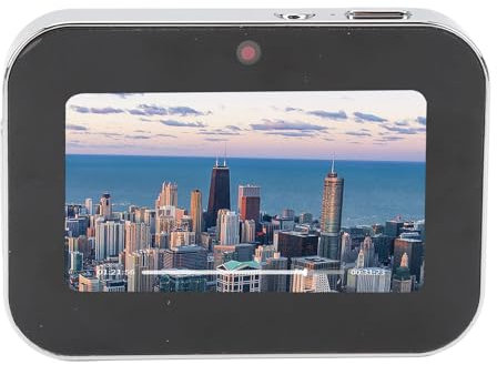 Fotocamera Digitale 4K, Fotocamera per da 64 MP, Touch Screen HD da 3 Pollici, Tripla Lente, Visione Notturna, Connessione OTG, Piccola Fotocamera Compatta, per