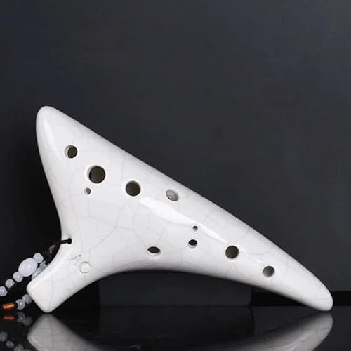 EUTYRG Anfänger-Okarina 12-Loch-Okarina Alto C Okarina-Instrument Ocarina of Time Professionelle Musikinstrumente Pr (11)