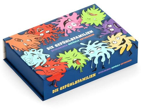 Malea Die Gefühlsfamilien- spielerisch Gefühle entdecken | Gefühlskarten | Spiel für Kinder | Emotionale Intelligenz | Edukatives Spiel | Montessori | Pädagogisches Kartenspiel für Familien & Schulen