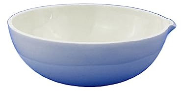 LQXHZ 150 ml, Porzellan-Verdampfungsschale, runder Boden, chemische Laborgeräte, Durchmesser 105 mm