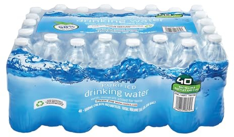 Kiirklaand Signature Spring Still Water - 40 x 500ml | Sourced from Chase Spring, UK | BPA‑Free & Recyclable | Ideal Size for Convenience | 40 Pack of 500 ml Bottles