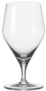 Leonardo Wasserglas Twenty 4, 6-er Set, 330 ml, spülmaschinenfest, Teqton-Kristallglas, 066550