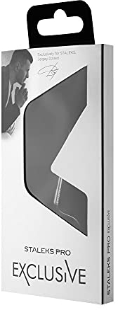 Staleks Exclusive 23 - Forbici per cuticole con lama a uncino tipo 1 (magnolia), maggiore visibilità, manici medi