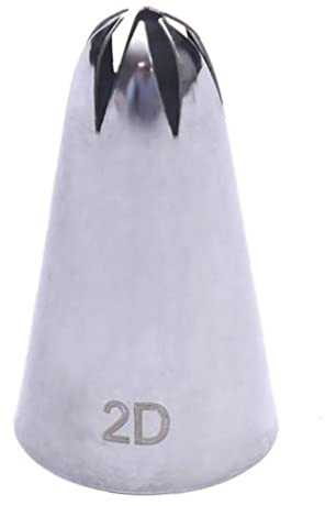 Large Cake Piping Nozzles Tip Stainless Steel Cake Icing Nozzles Piping Tips for Baking Diy Cookie Cream Cupcake Cake Decorating