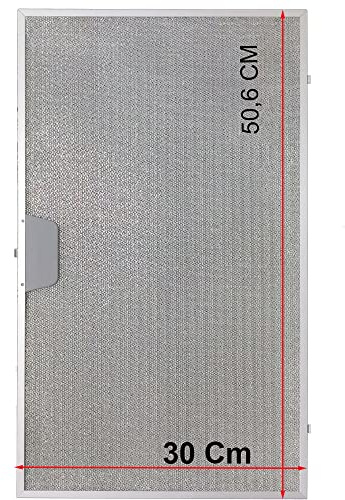 JCSPARES® -Filtro In Metallo Alluminio 300 x 506 mm Per Cappa Cucina Compatibile Con Franke Ed Ulteriori