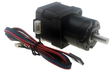 1.8° Step angle 42mm Stepper electronic starter Extruder Gear Nema17 Stepper electronic starter Ratio 71,100,139 Planetary Gearbox for CNC milling machine(Gearbox Ratio 71)