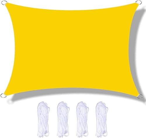 Baldacchino rettangolare impermeabile resistente ai raggi UV, 1,8 m x 2 m, per patio, giardino, ristorante, cortile, posto auto coperto