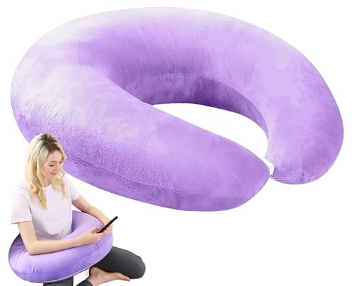 Oreiller De Jeu Pour Les Genoux 68x50cm Oreiller De Gaming Ergonomique Soutie Confortable Doux Pour Canapé Et Lit Pour Le Jeu, La Lecture, La Télévision, Crochet, Bureau, La Voiture, La Maison