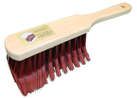 Krallen-Handfeger aus Holz, Glanz lackiert, Gebogene Borsten (2 Stück)