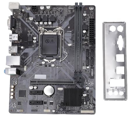 Vikye H310M-S2 Micro-ATX-Motherboard, LGA 1151-Sockel, 32 GB DDR4 2666 MHz PCIe 3 SATA 6 Gbit/s M.2-Steckplätze Dual-Channel-Motherboard