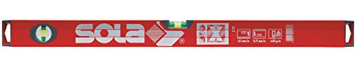 SOLA BIGX120 - Nivel de burbuja de aluminio BIG X (1200 mm)