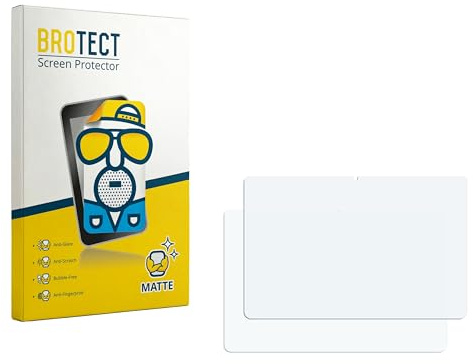 BROTECT Entspiegelungs-Schutzfolie für Dell Latitude 3190 2-in1 (2 Stück) Matte Displayschutz-Folie, Anti-Reflex, Anti-Fingerprint