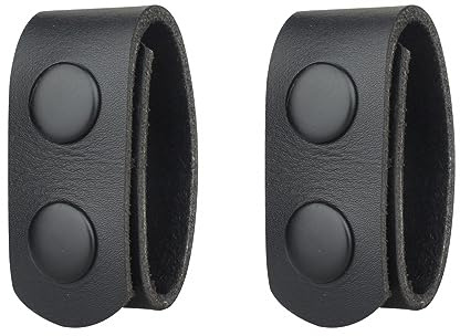 Duty Belt Keeper mit doppelten Druckknöpfen für 2¼Wide Belt Security Tactical Belt Polizei-Militärausrüstung Zubehör