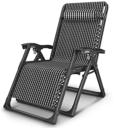 TONZN Liegestuhl, Zero Gravity Chair, Strandstuhl, Liegestuhl, extra breit 67cm (Farben: 4) (4)