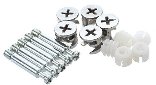 CAIONPLE Moebel - Herrajes de conexión con y pre-roscados (5 unidades)