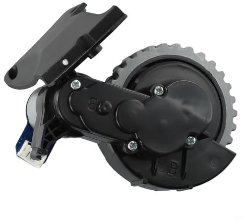 ZYNCUE Accesorios de barrenda, rueda derecha izquierda para Conga para 1490 1590 1390 kits de repuesto para robot aspirador se puede quitar fácilmente reemplazado (rueda izquierda)