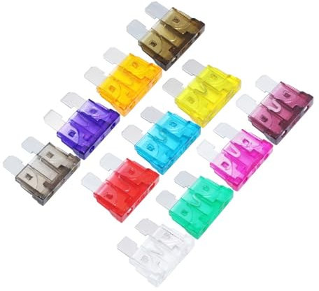 10PCS ATC ATM Mini Micro Kleine Medium 32V Auto Sicherung 1A2A3A5A 7,5 A10A15A 20A25A30A 35A 40A Sicherung for elektrische Motorrad Automotive(20A,Mini)