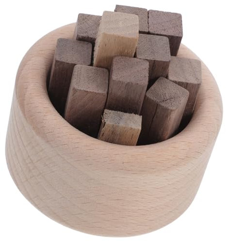 TOBBOMEY 1ensemble Diffuseur De Parfum Bois Design Épuré pour Usage Domestique Diffuseur Huiles Essentielles Forme De Tas De Bois Élément Décoratif pour Bureau Et Maison