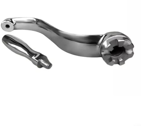 VRTYVEYBB Milling Machine Curved & Olive Handle Set – Aluminum Alloy, 26Cm Length, 9 Teeth Design, Secure Locking System, & Easy to Use