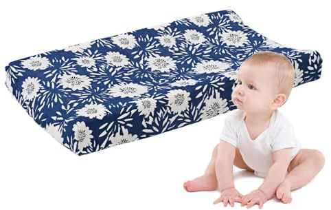 Kissenbezug für Wickeltisch, Wickelauflagenbezug aus Baumwolle, Bezüge und | Pads für Wickeltisch, weich und atmungsaktiv, ultraweiche Wickelauflagen