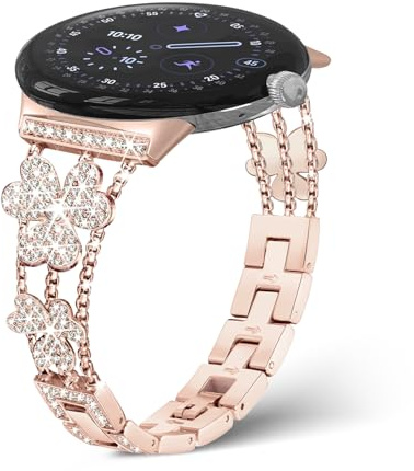 WoPail Ersatzarmband für Google Pixel Watch 4/3 41mm/2/1 Armband Edelstahl