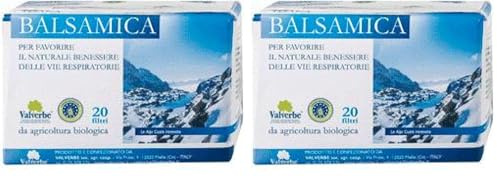 Valverbe, Tisana balsamica bio, 20g (Confezione da 2)