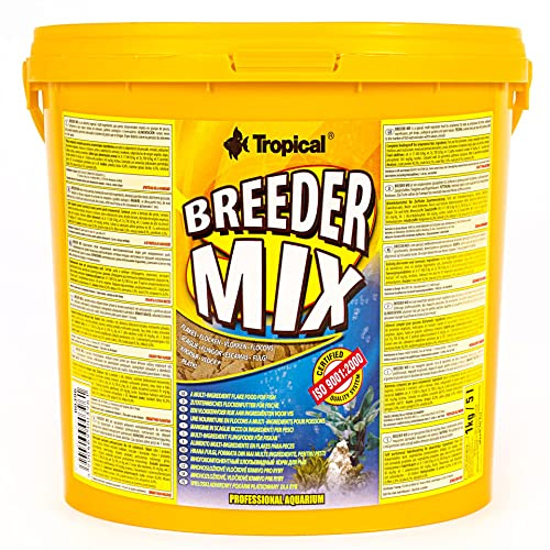 BREEDER MIX 5L / 1kg - Mangime in scaglie ricco di ingredienti per pesci d'acquario