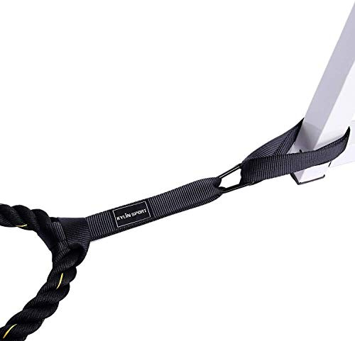 KYLIN SPORT 2 Sangles en Nylon pour Corde de Bataille Corde d'entraînement Corde de Fitness Bataille Ondulatoire