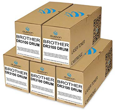duston 5X DR3100,DR-3100 Trommel kompatibel zu Brother DCP 8060 8065 8085 8070 HL-5240 5250 5270 5340 5350 5370 5380 5380 5380 MFC 8460 8860 8370 8380 8880 Minolta Bizhub 20