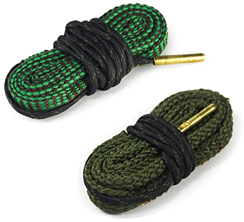 VicBre Laufreinigungsschnur Bore Cleaner für Kaliber .22/.223/5,56mm und .38/.357/9mm Gun Cleaning Kit Gewehrpistole Reinigungsset