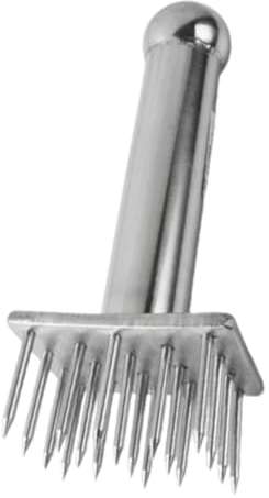 LIFKOME Attendrisseur De Viande en Métal avec 28 Aiguilles Maillet Cuisine Outil à Viande pour Bœuf Haché De Cuisson Facile à Utiliser Ustensile Cuisine