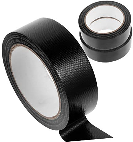 PACKOVE 3 Rollen Wasserdichtes Gewebeband Reparaturband für den Außenbereich Klempnerband für undichte Rohre kabelschlauch gummiertes Klebeband extra starkes Klebeband einseitig