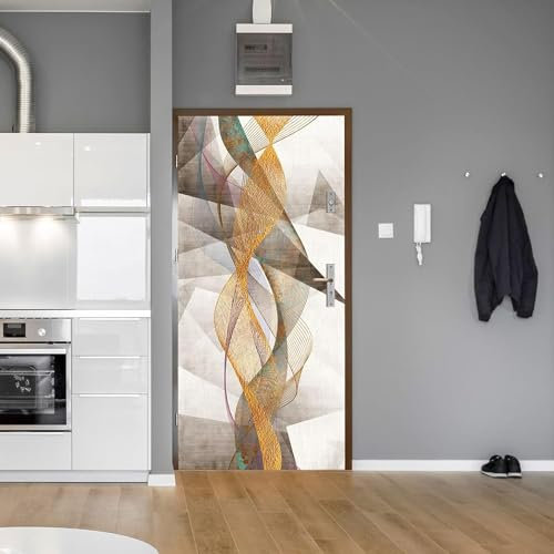 Türaufkleber Türtapete Türbilder Türposter Selbstklebend 3D 80 X 200 Cm Pvc Wasserdicht Abnehmbare Wandbilder Für Schlafzimmer Haus Bad Wc Büro Dekoration - Türwandaufkleber -217842-38964