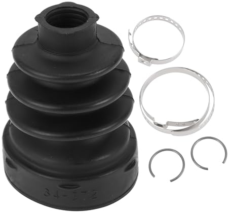 HEROFFIX 1 Set CV Joint Boot Kit for Mitsubishi Lancer 2012-2017 for Mitsubishi Outlander 2007-2020 Inner Constant Velocity Joint Boot W/Clamps No.3717A015